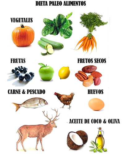 Dieta paleo alimentos