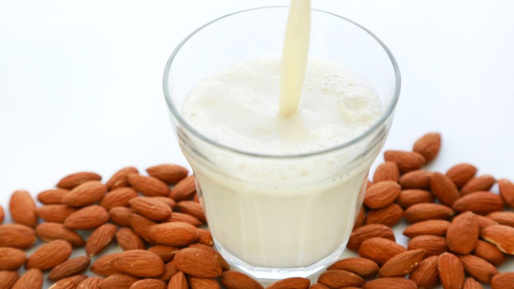 Leche de almendras