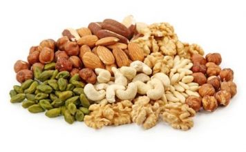 semillas frutos secos