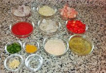 Ingredientes arroz marinero