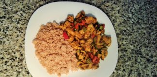 Cuscus con verduras para deportistas