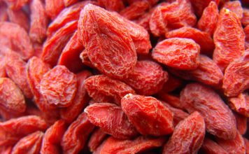 Bayas de goji propiedades