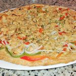 Receta de pizza integral con harina de espelta