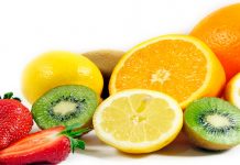Frutas citricas ricas en vitamina c