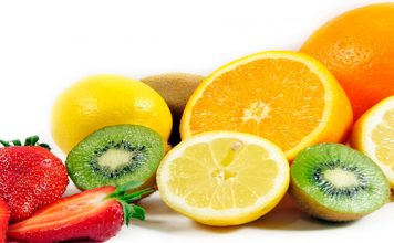 Frutas citricas ricas en vitamina c