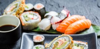 Sushi dieta saludable