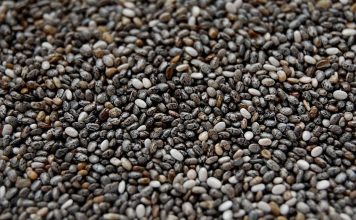 Semilas de chia molida